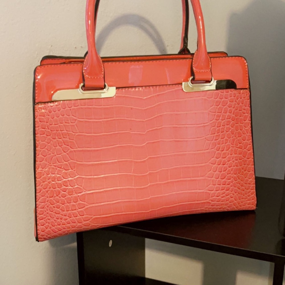 Pink girly purse